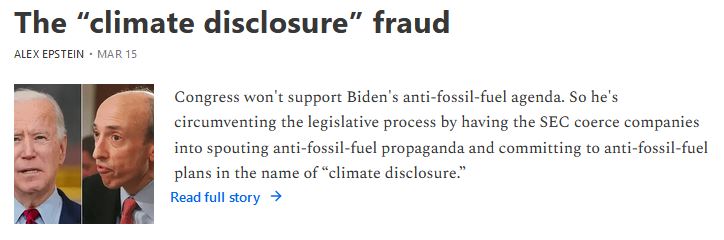 The “climate disclosure” fraud