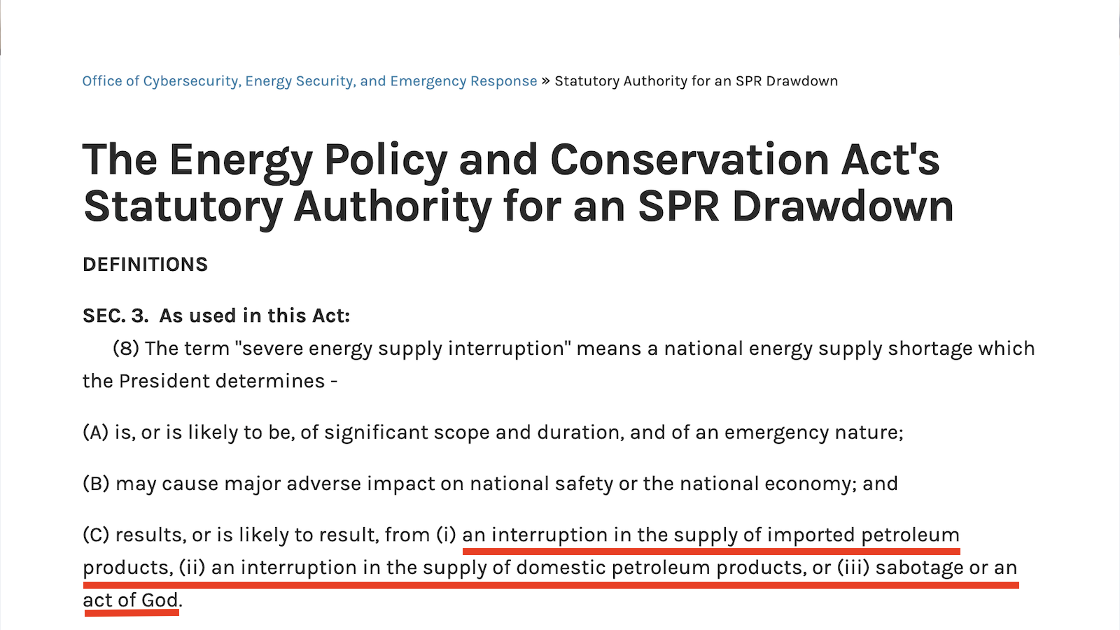 SPR authorization