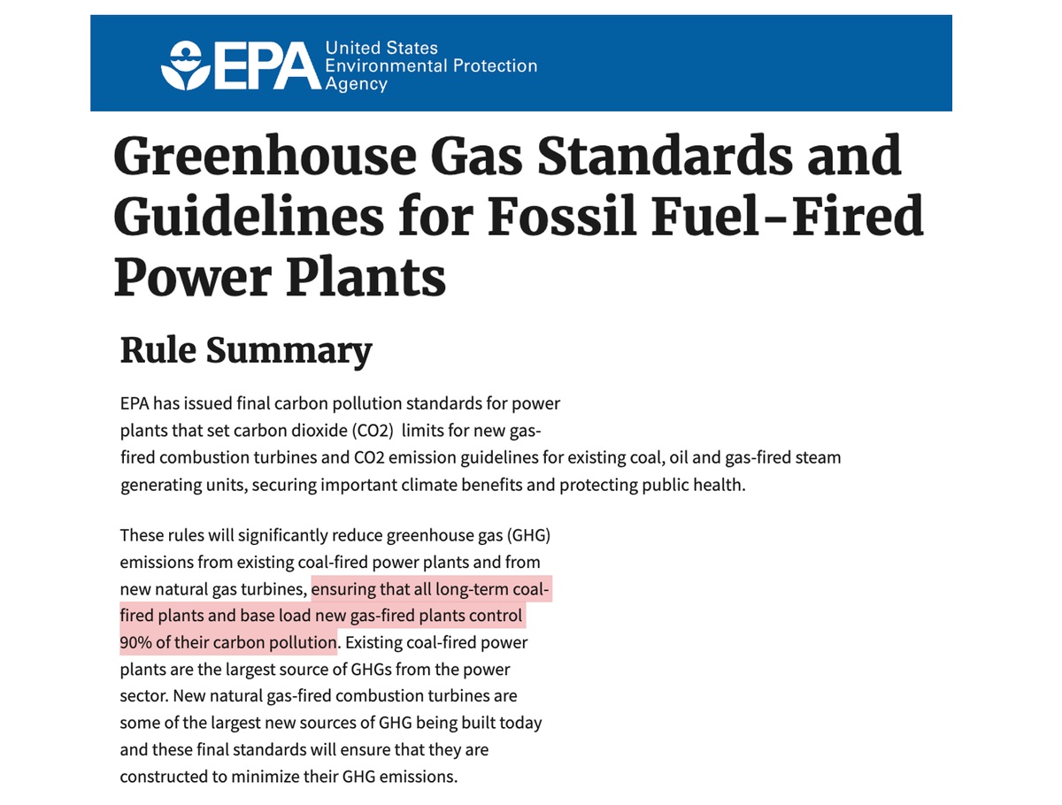 Greenhouse Gas Standards