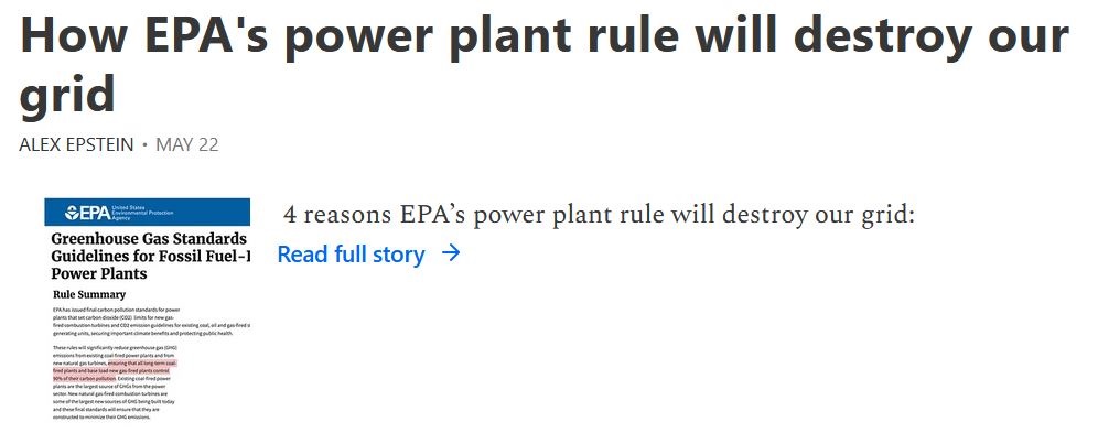 How EPA's power plant rule will destroy our grid