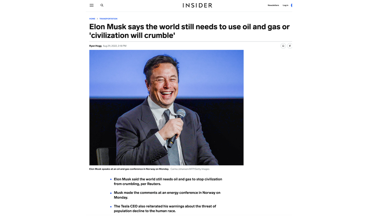 Musk pro-FF