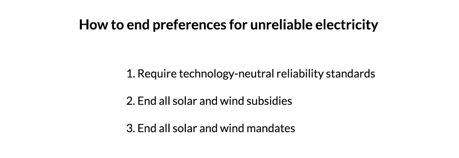 how to end preferences for unreliables